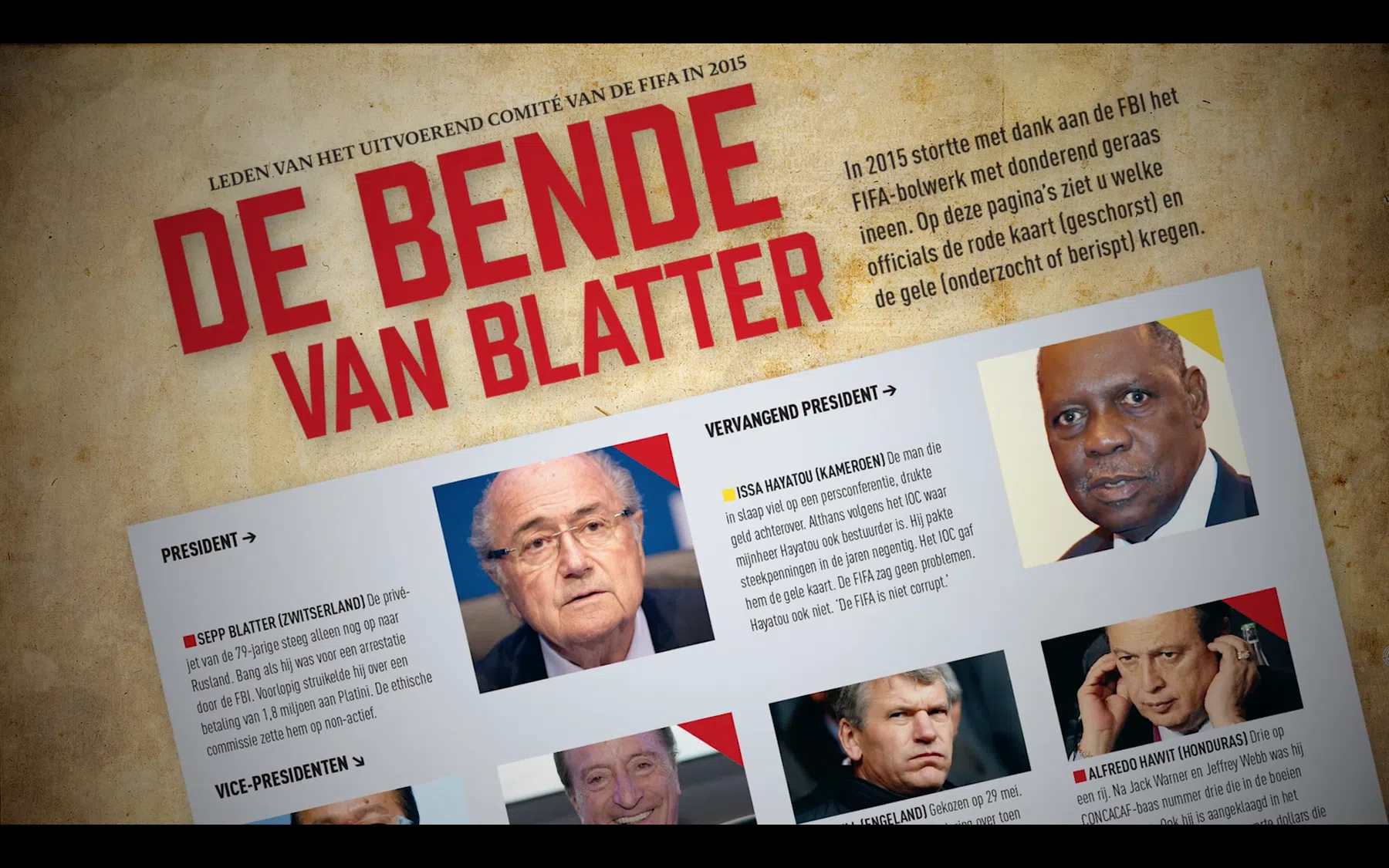 'De ellende bij de FIFA is nog lang niet voorbij'