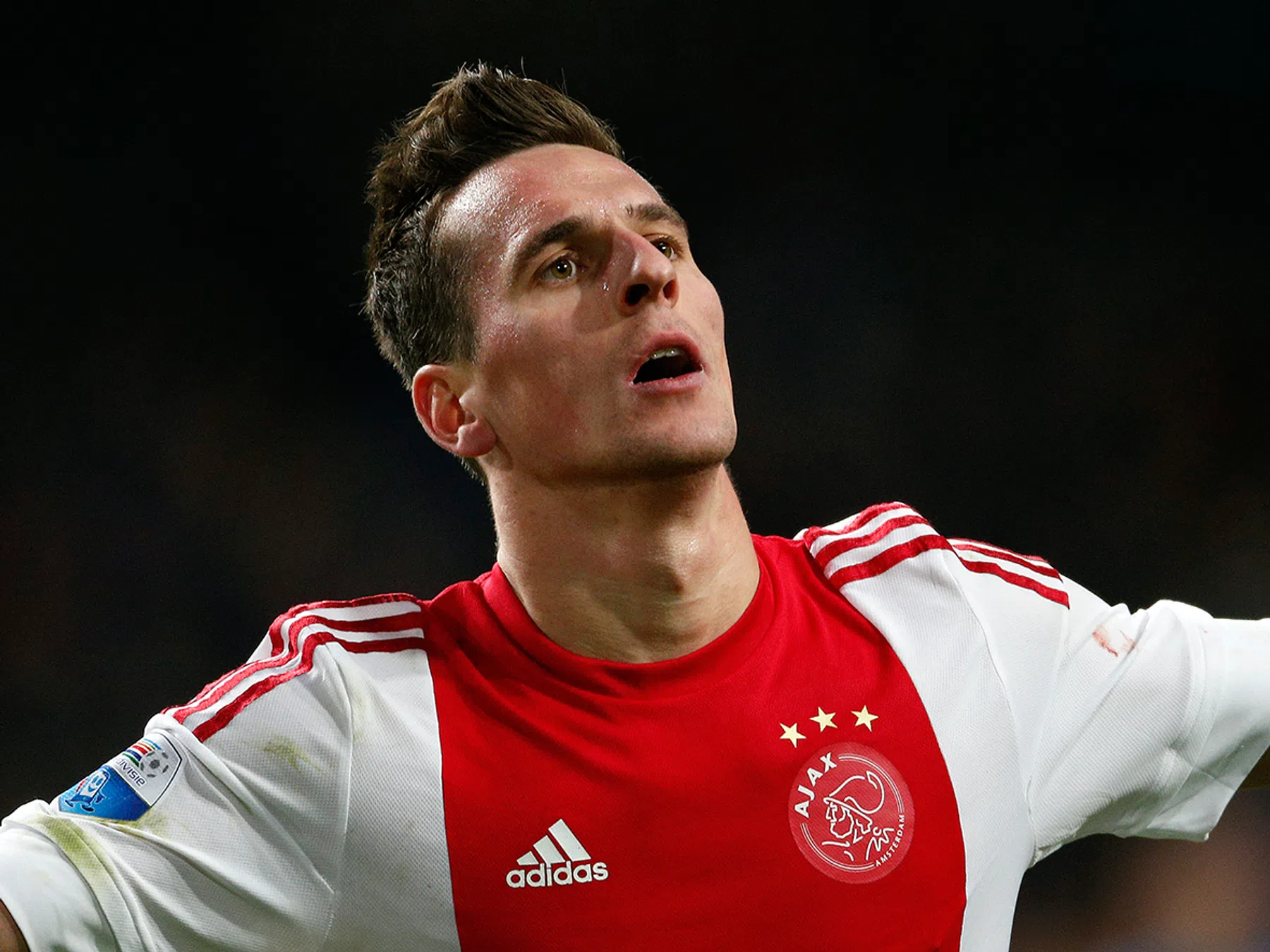 'Je ziet aan alles dat Milik goed in zijn vel zit'