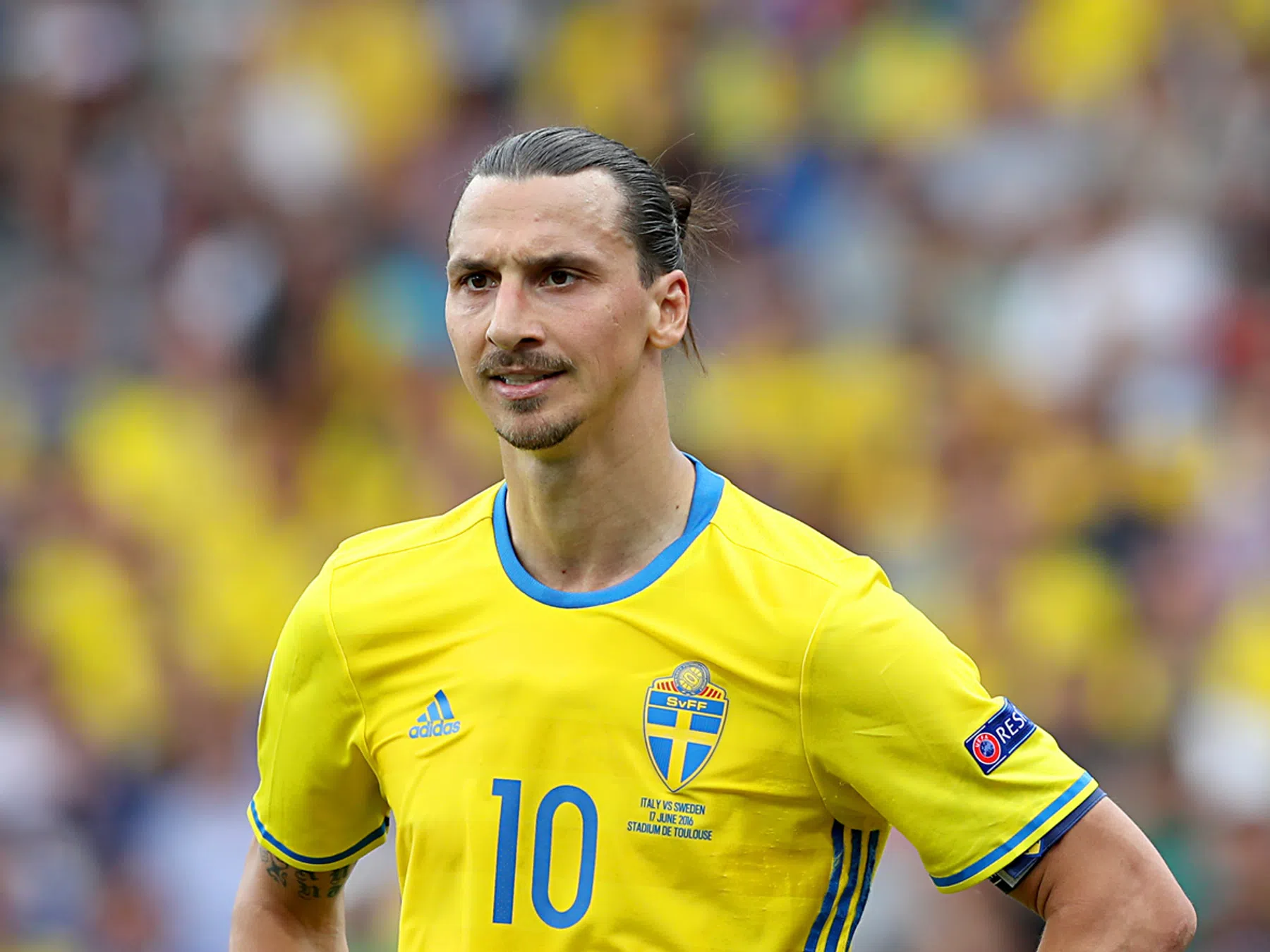 De verklaring van Ibrahimovic in beeld: 'Trots en dankbaar'