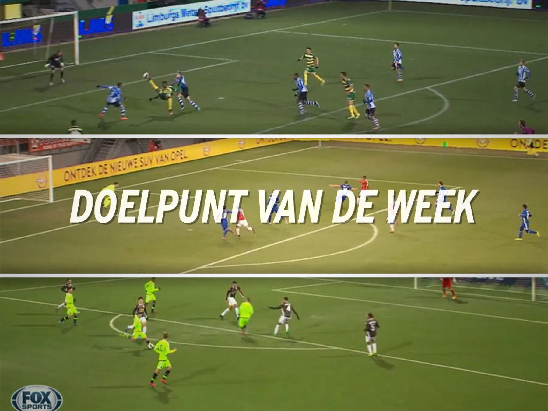 Prachtige volley van Parzyszek Doelpunt van de Week