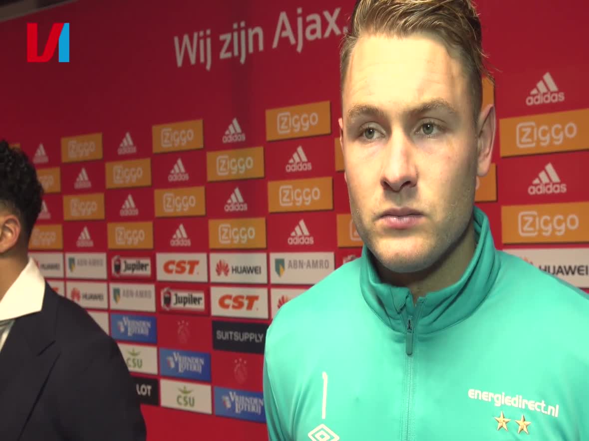 Zoet: 'Kan niet tevreden zijn na gelijkspel tegen Ajax'