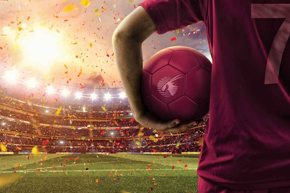 Kortingsactie: Qatar Airways brengt voetbalfans over de hele wereld samen