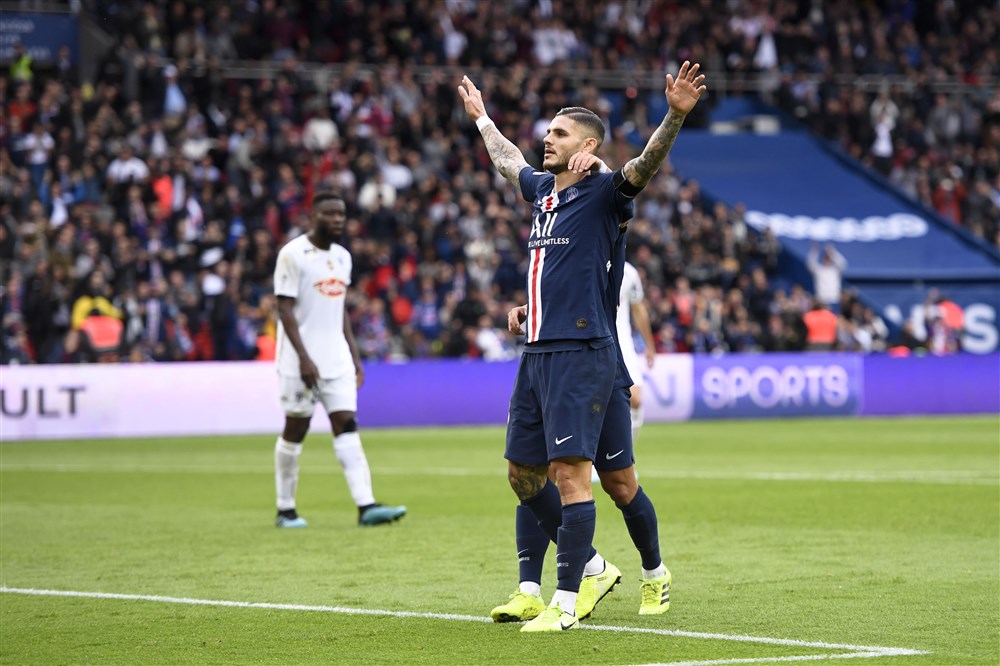 Sarabia blinkt uit tijdens ruime zege PSG, Icardi heeft smaak te pakken