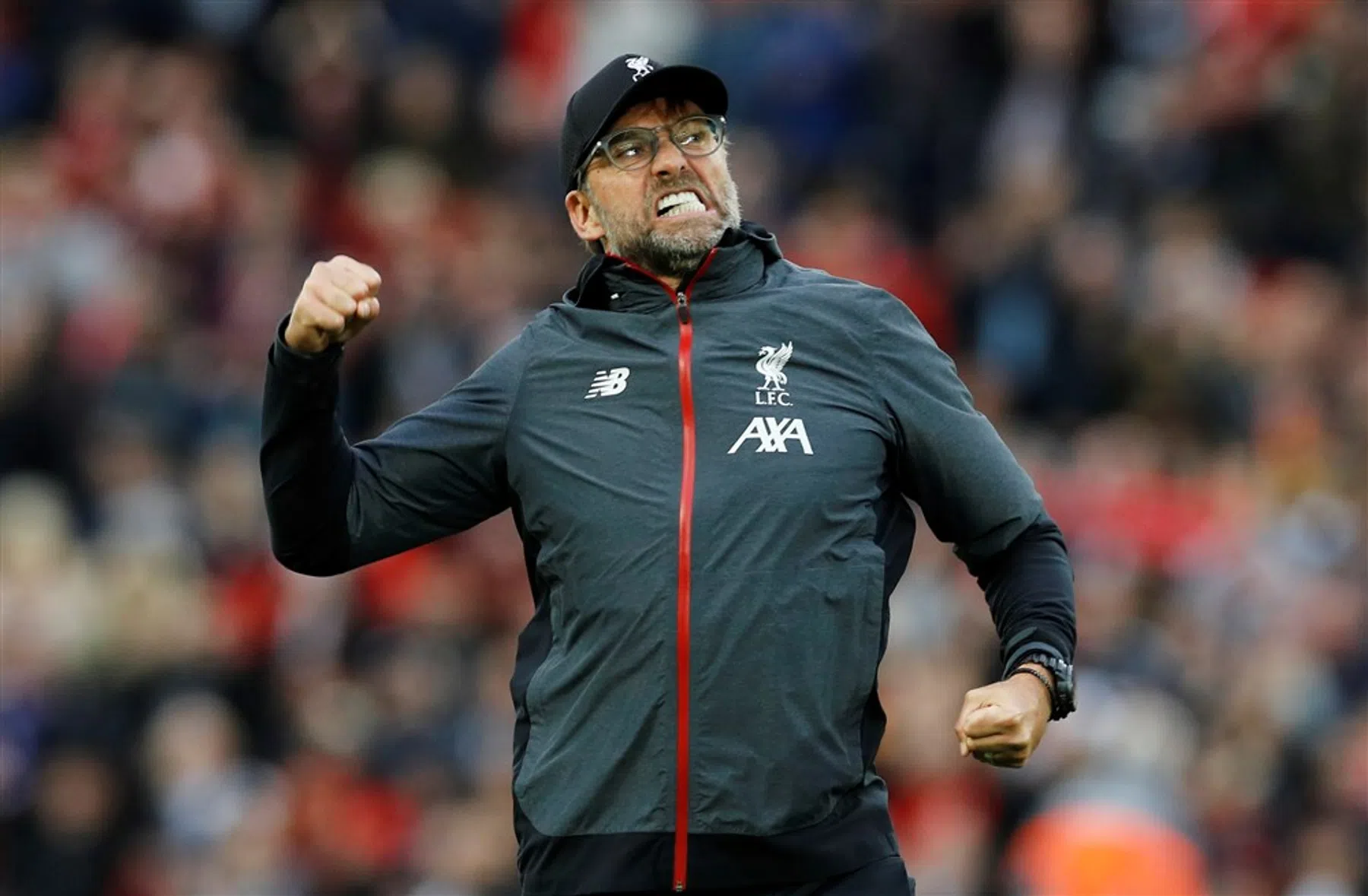 Liverpool zet recordjacht voort, Klopp woest op Leicester-speler