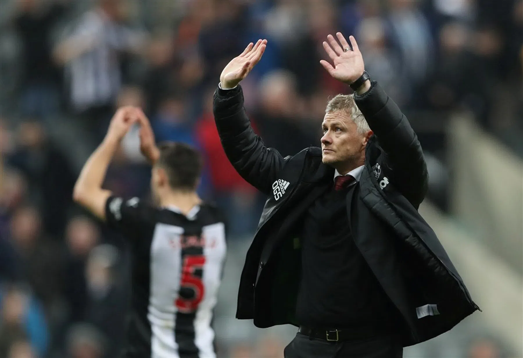 Solskjaer houdt hoop: 'Wie alleen op zonnige dagen werkt, bereikt zijn doel nooit'