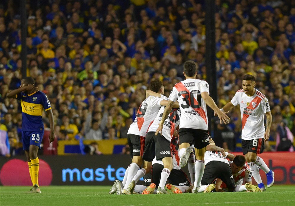 River Plate deelt nieuwe Superclásico-mokerslag uit aan aartsrivaal Boca Juniors