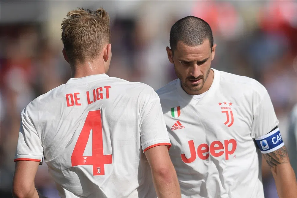 Bonucci neemt het op voor De Ligt: 'Normaal dat er angst is'