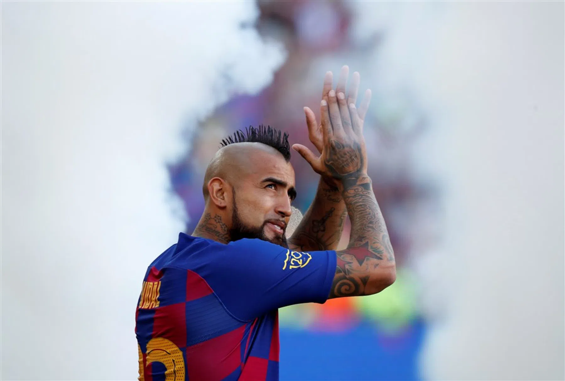 Vidal flirt met oude bekende: 'Ik ben op dit moment niet gelukkig'
