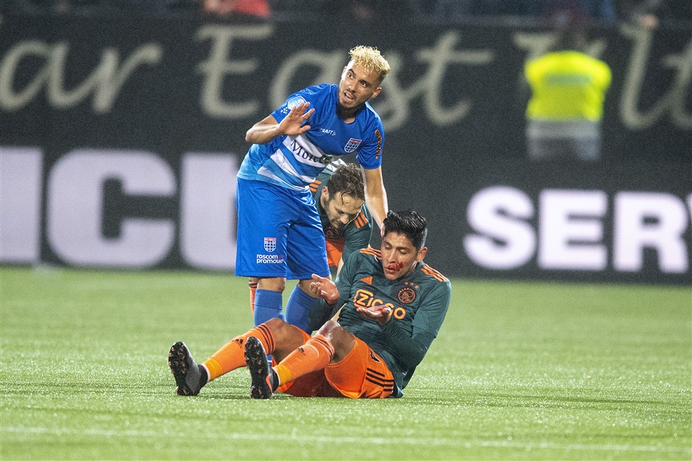 Kuipers krijgt gelijk voor gele kaart na elleboogstoot bij PEC-Ajax