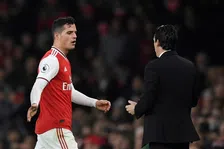 Thumbnail for article: Emery grijpt in: rebelse Xhaka niet langer captain bij Arsenal