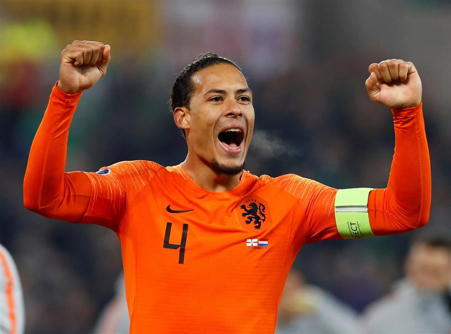 Oranje mist aanvoerder Van Dijk bij afsluiter EK-kwalificatie