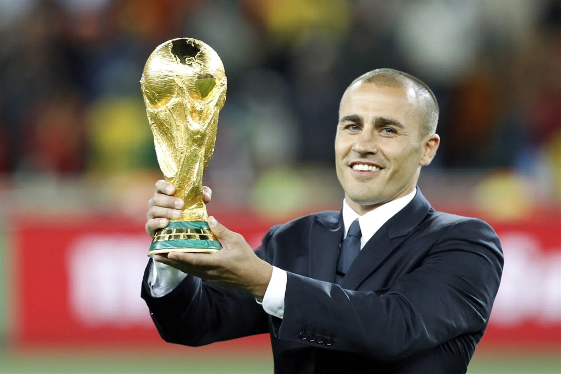 Het is eindelijk raak voor trainer Cannavaro