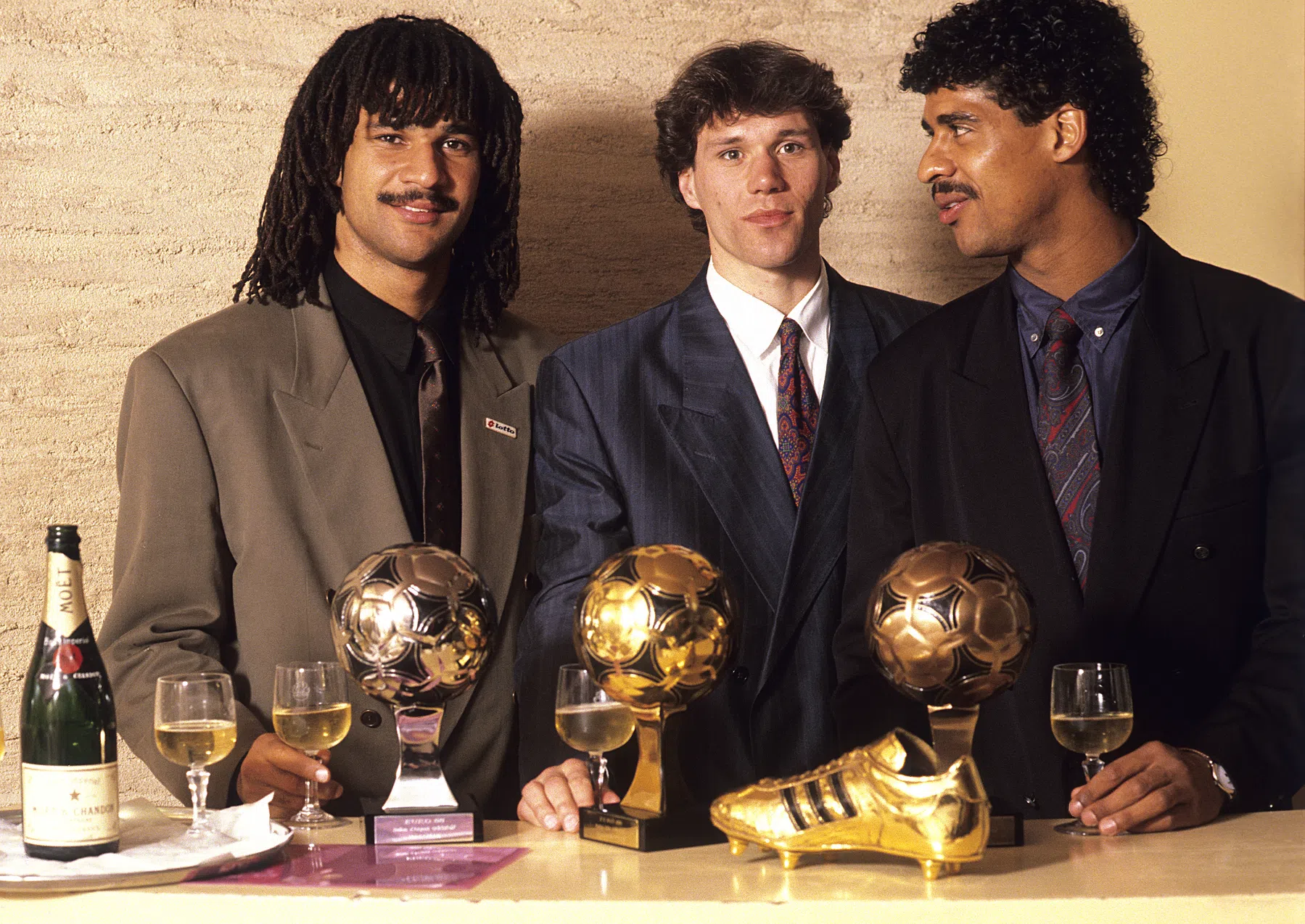 Toen het hele podium van de Ballon d'Or van ons was