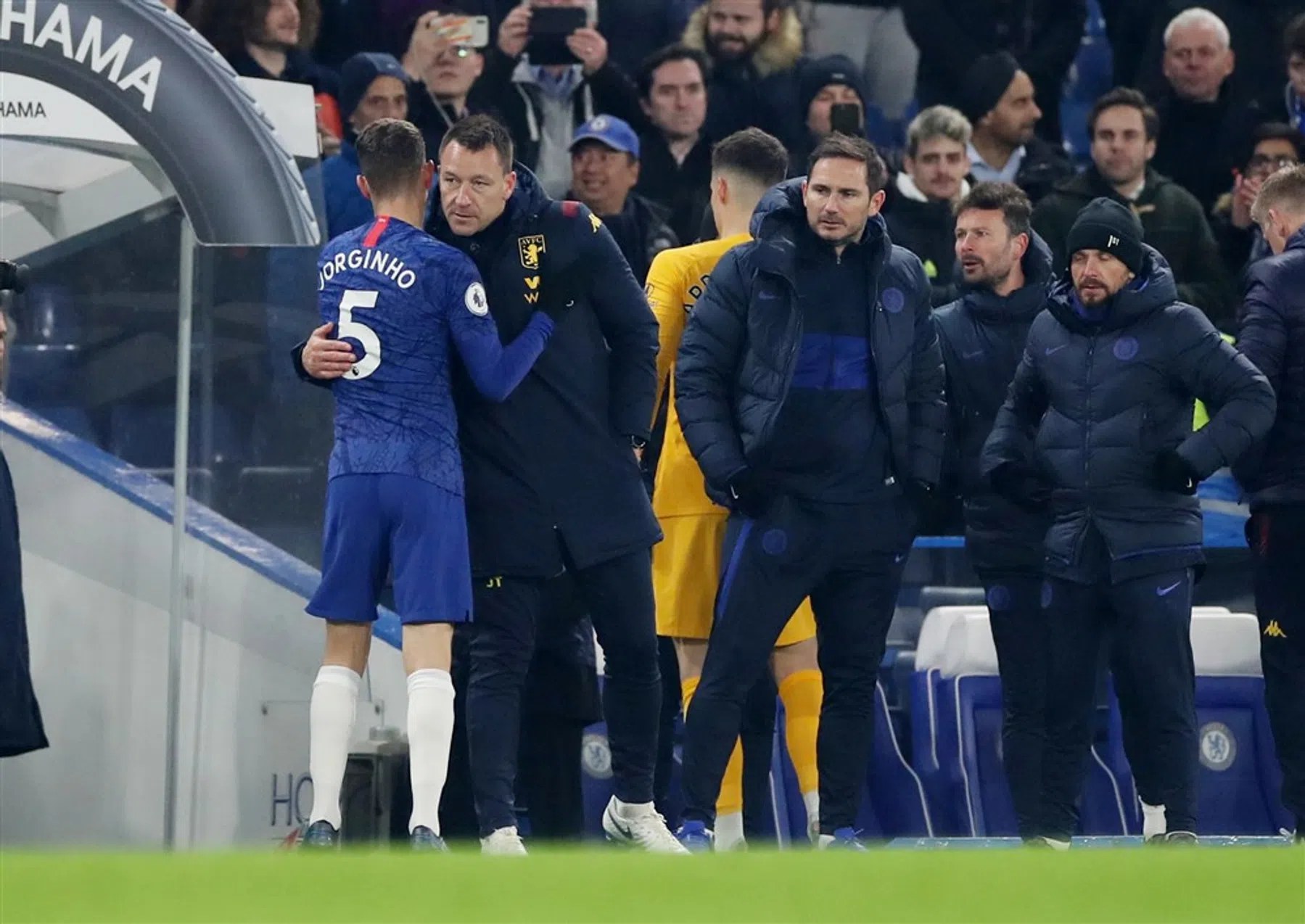 Lampard complimenteert Abraham en Terry na feest der herkenning
