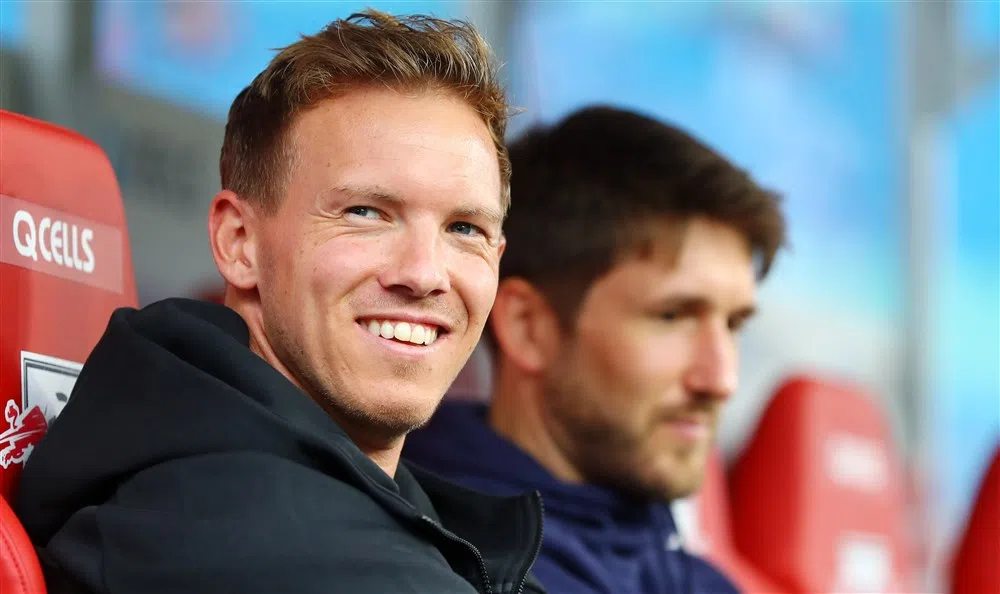Leipzig-coach Nagelsmann schiet eigen assistent het ziekenhuis in