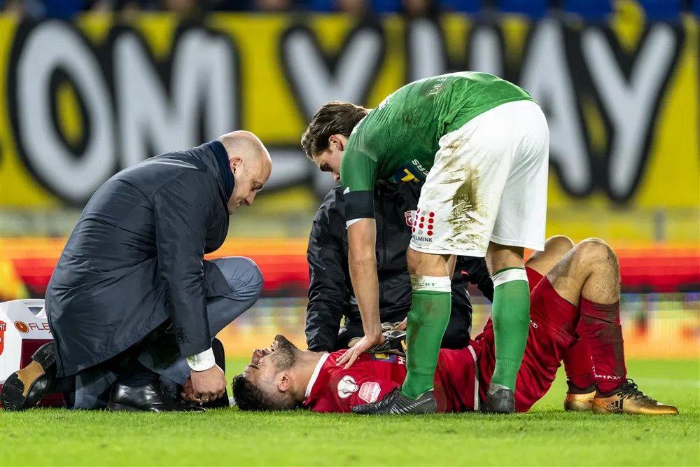 Nare hoofdblessure Dordrecht-keeper extra smet op verloren avond bij NAC