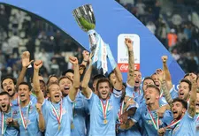 Thumbnail for article: De Ligt en Ronaldo balen dubbel tijdens feestje Adekanye