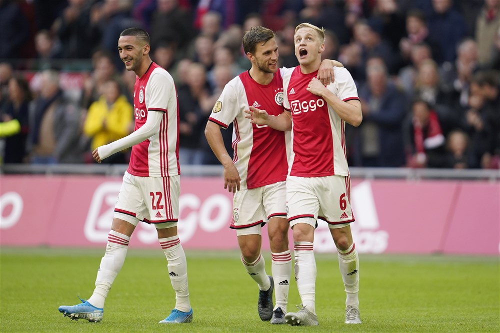 Ajax en AZ domineren VI's Elftal van de Eerste Seizoenshelft