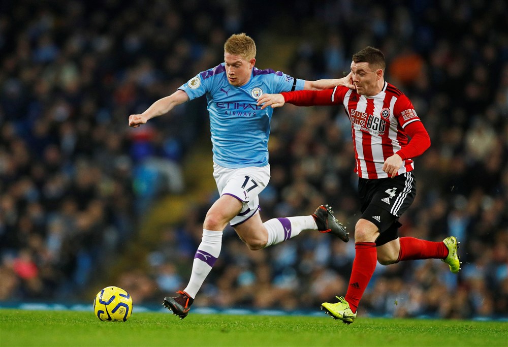 Opluchting bij Man City: De Bruyne voorkomt nieuwe stunt Sheffield