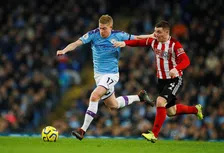 Thumbnail for article: Opluchting bij Man City: De Bruyne voorkomt nieuwe stunt Sheffield