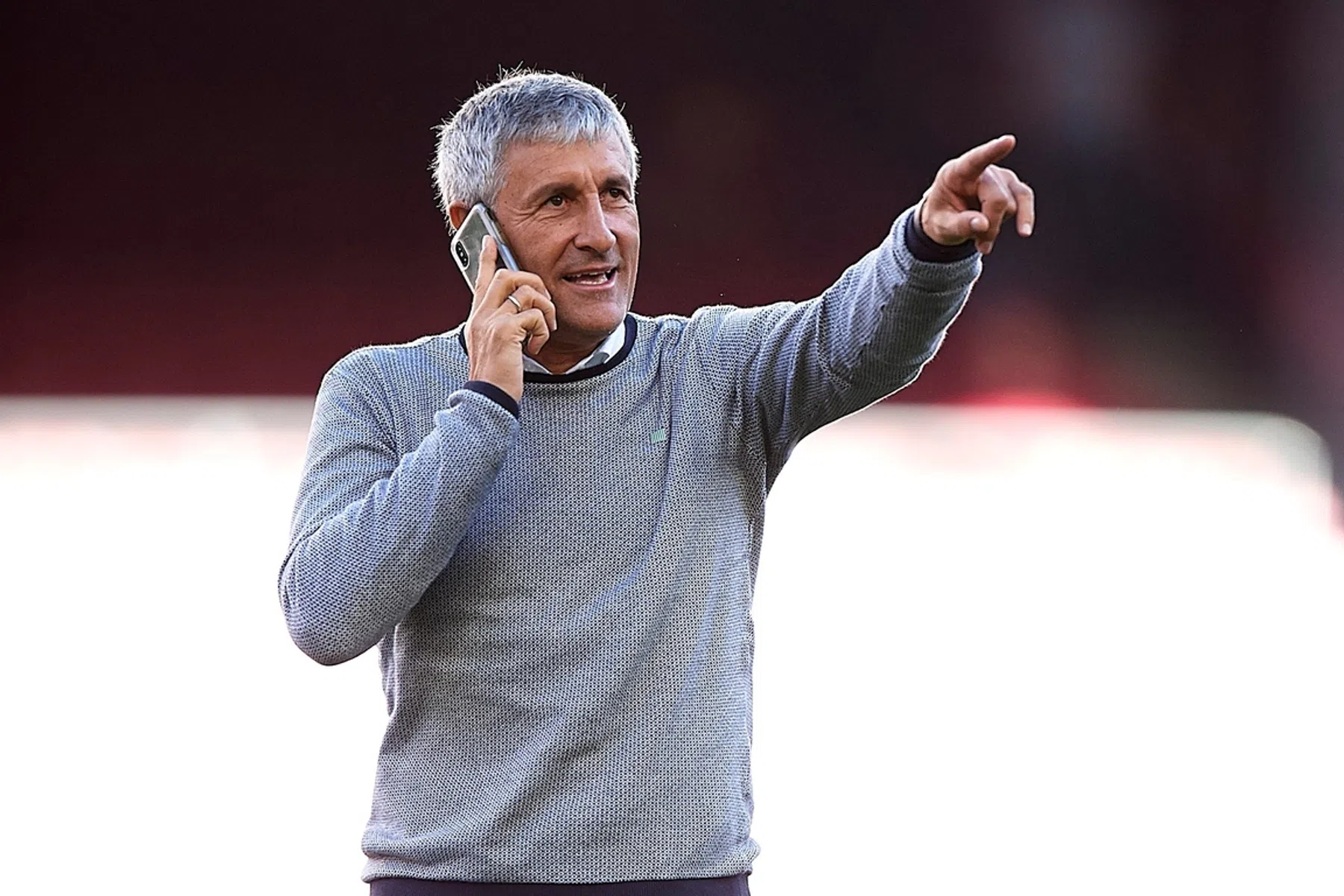 Evaluatiemoment Quique Setién houdt deur op een kier voor Koeman