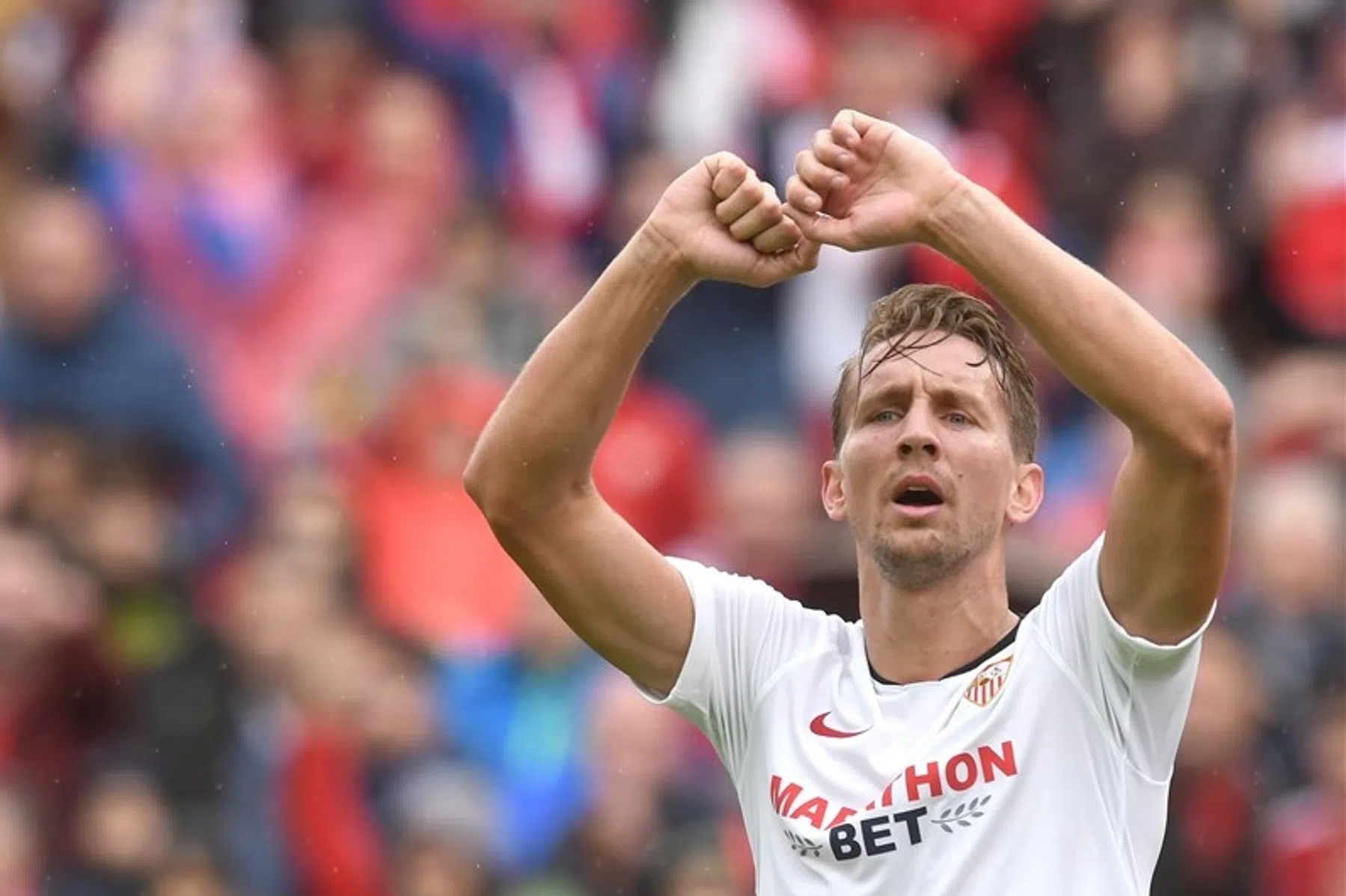 VAR verpest feestje Luuk de Jong in Bernabéu