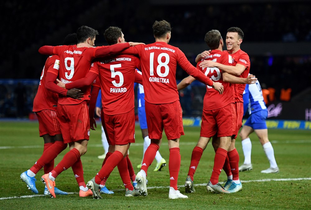 Bayern pijnigt Hertha bij weerzien met Klinsmann