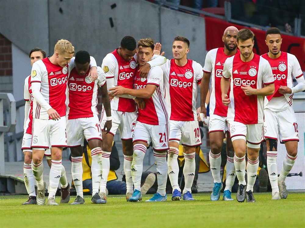 Ajax stond er deze eeuw nooit beter voor in de Eredivisie