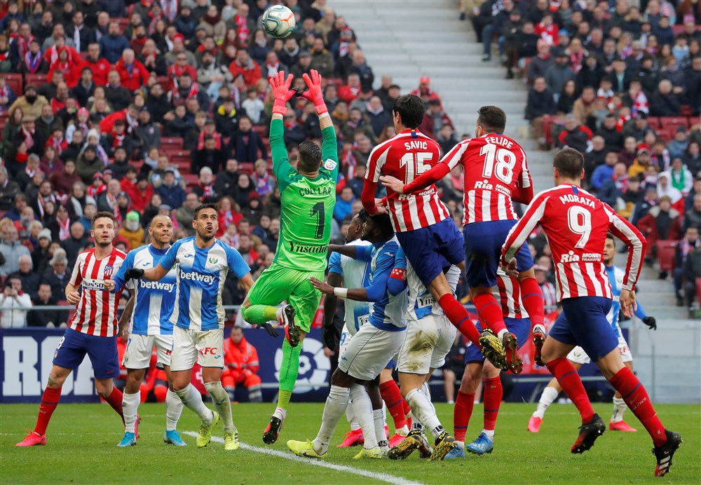 Theaterstuk Leganés-keeper bijzonder slot van erbarmelijke middag Atlético