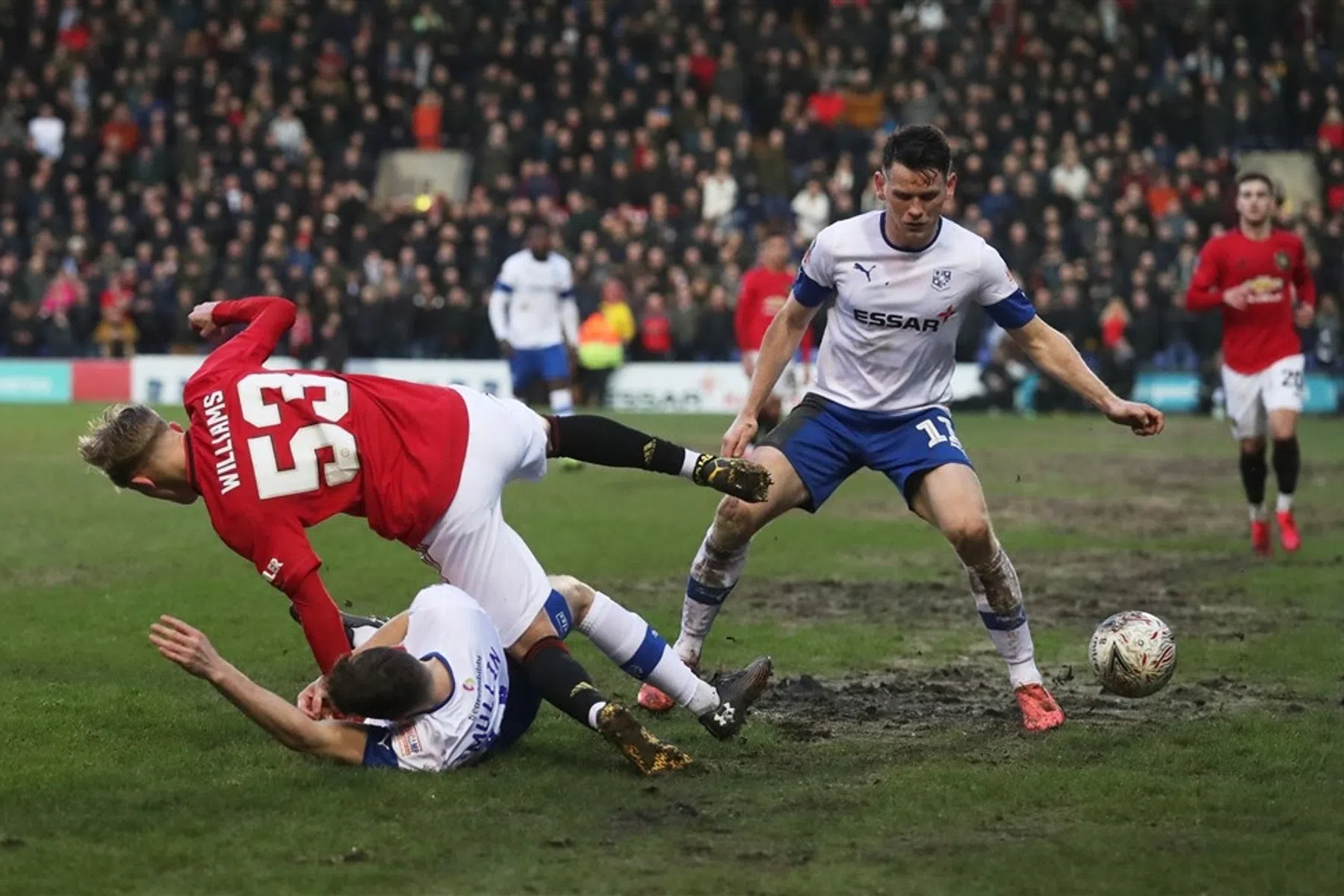 Man Utd behaalt op knollenveld doelpuntrijk en welkom resultaat