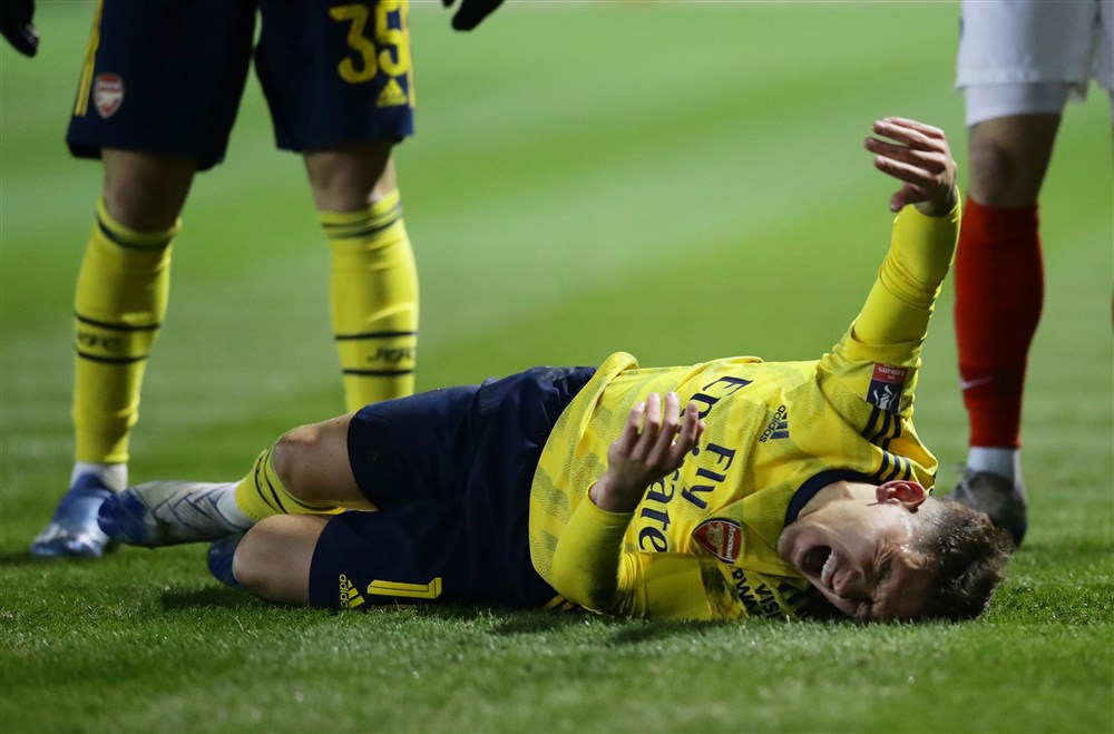 Extra zorgen voor Arsenal: Torreira breekt enkel