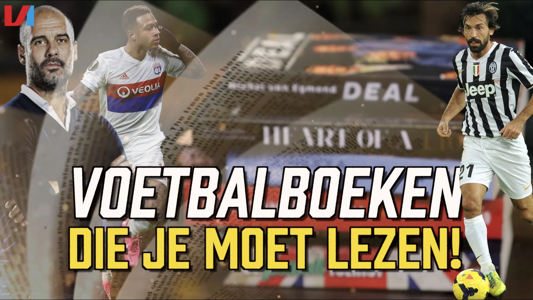 Van Guardiola tot Memphis: deze voetbalboeken moet je lezen