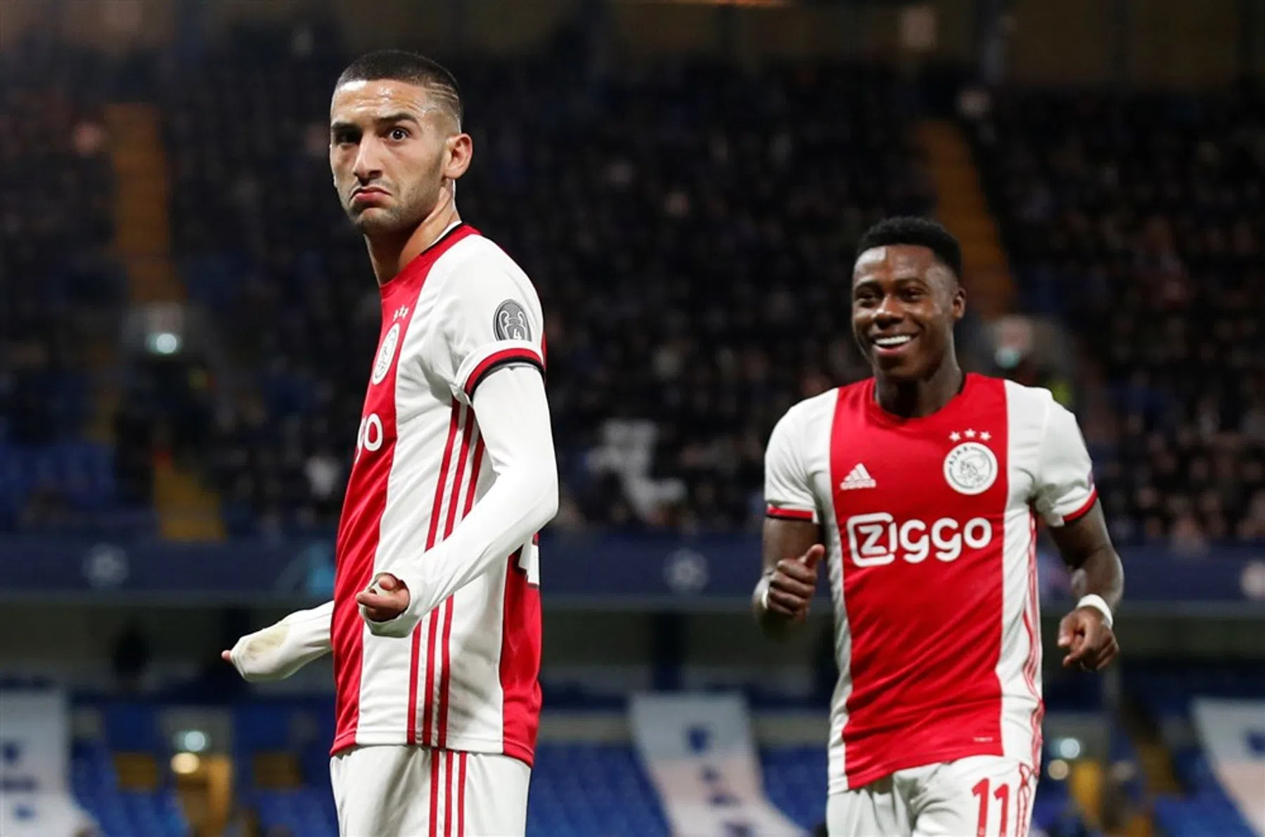 'Ziyech heeft de kwaliteiten om in de buurt van Hazard te komen'
