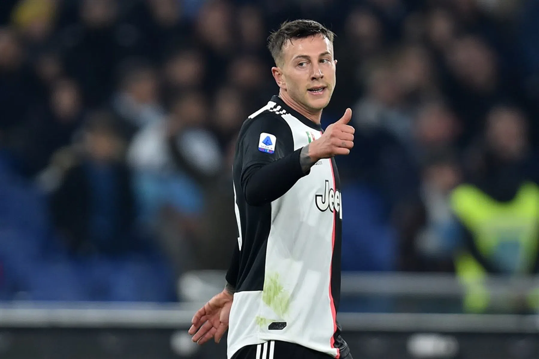 Bernardeschi over kritiek harde kern Juve: 'Zie het als compliment'