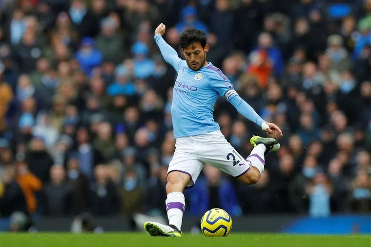 'David Silva blijft City dan toch nog wat langer trouw'
