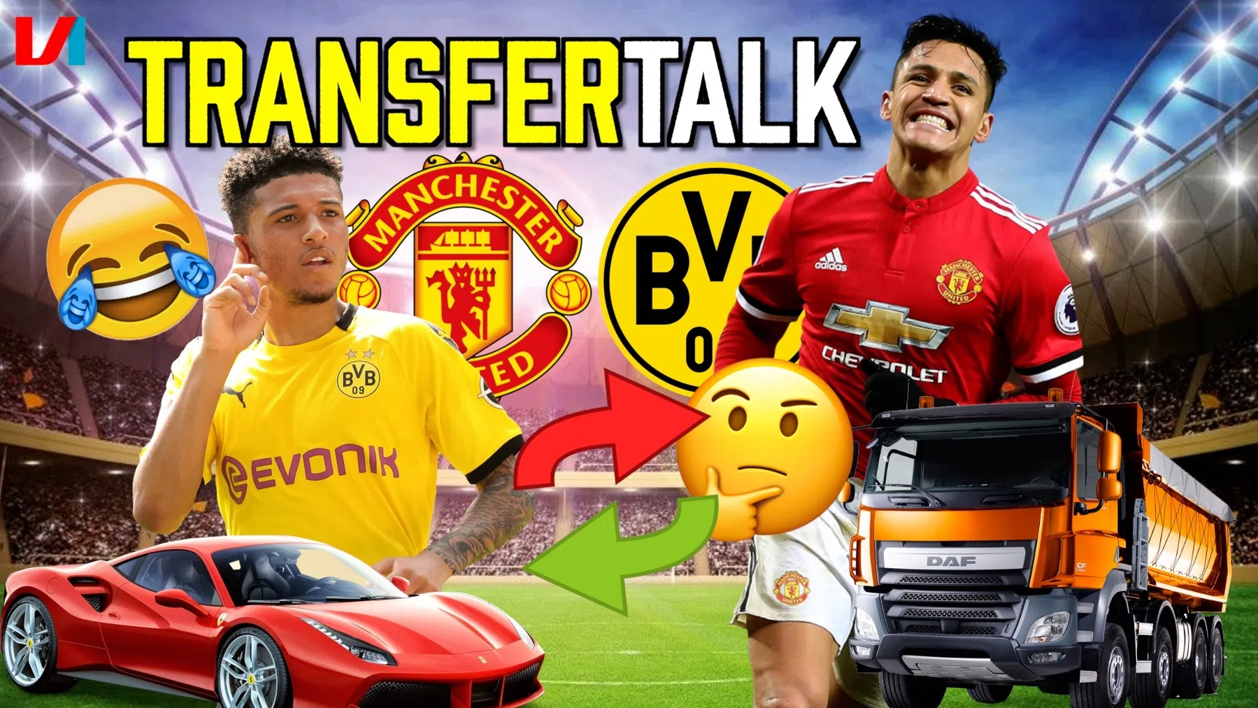 'Sancho ruilen tegen Alexis Sánchez is als een Ferrari ruilen tegen een DAF'
