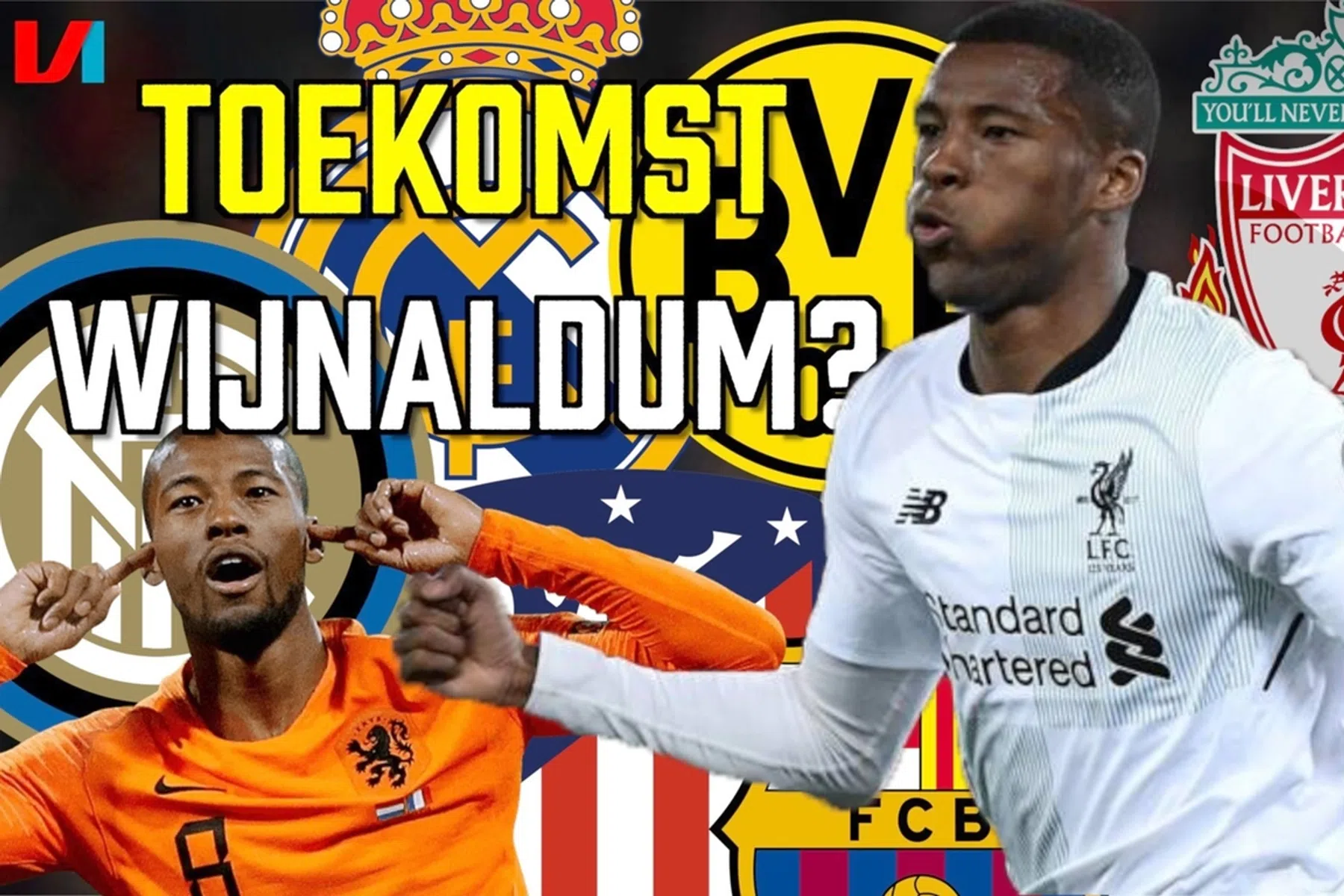 Volgende halte 'onderschatte' Wijnaldum: Madrid, Barcelona of blijven in Liverpool?