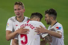 Thumbnail for article: Gehaaide Luuk de Jong opnieuw de grote plaaggeest van Real Betis