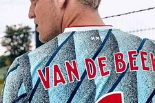 Thumbnail for article: Nieuwe uittenue Ajax knipoogt naar jaren tachtig en negentig