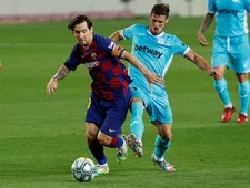 Thumbnail for article: Alleen magische Messi-dribbel zorgt voor vertier bij duf Barcelona