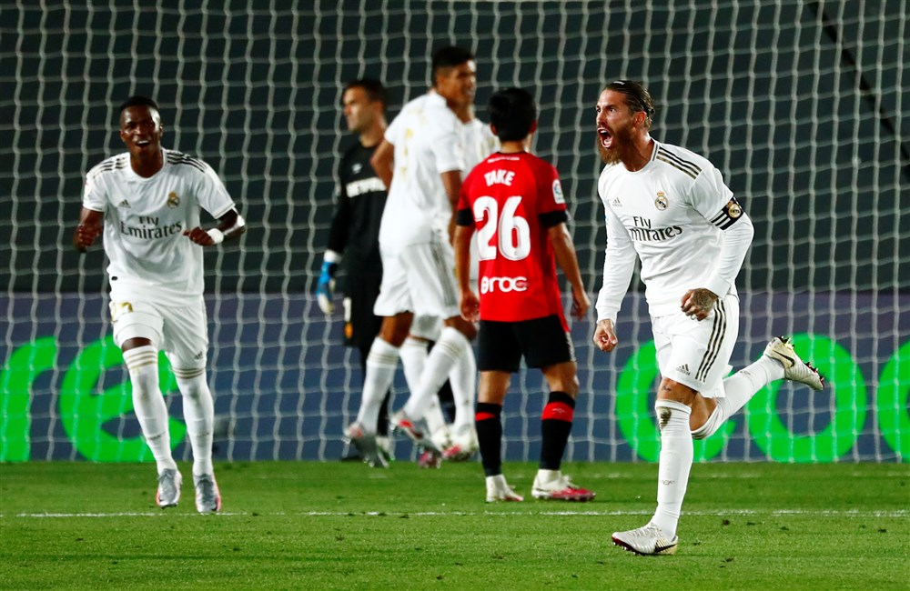 Sergio Ramos blijft maar scoren voor doordenderend Real Madrid