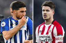 Thumbnail for article: PSV komt in zoektocht naar versterking opnieuw uit bij Jahanbakhsh en Van Ginkel