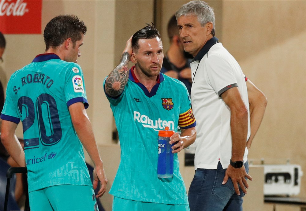 Strijdbare Setién voelt zich niet aangevallen door Messi