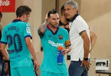 Thumbnail for article: Strijdbare Setién voelt zich niet aangevallen door Messi
