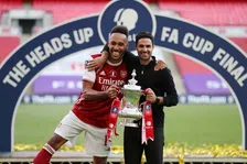 Thumbnail for article: Arteta schaart Aubameyang in rijtje met Henry, Bergkamp en Wright