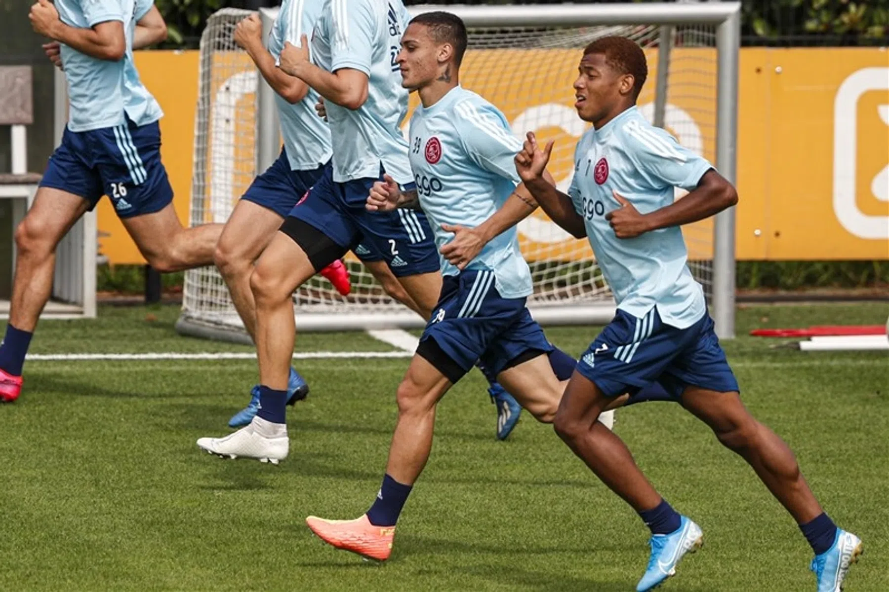 Neres en Antony vermaken elkaar met klusjes en dagje strand