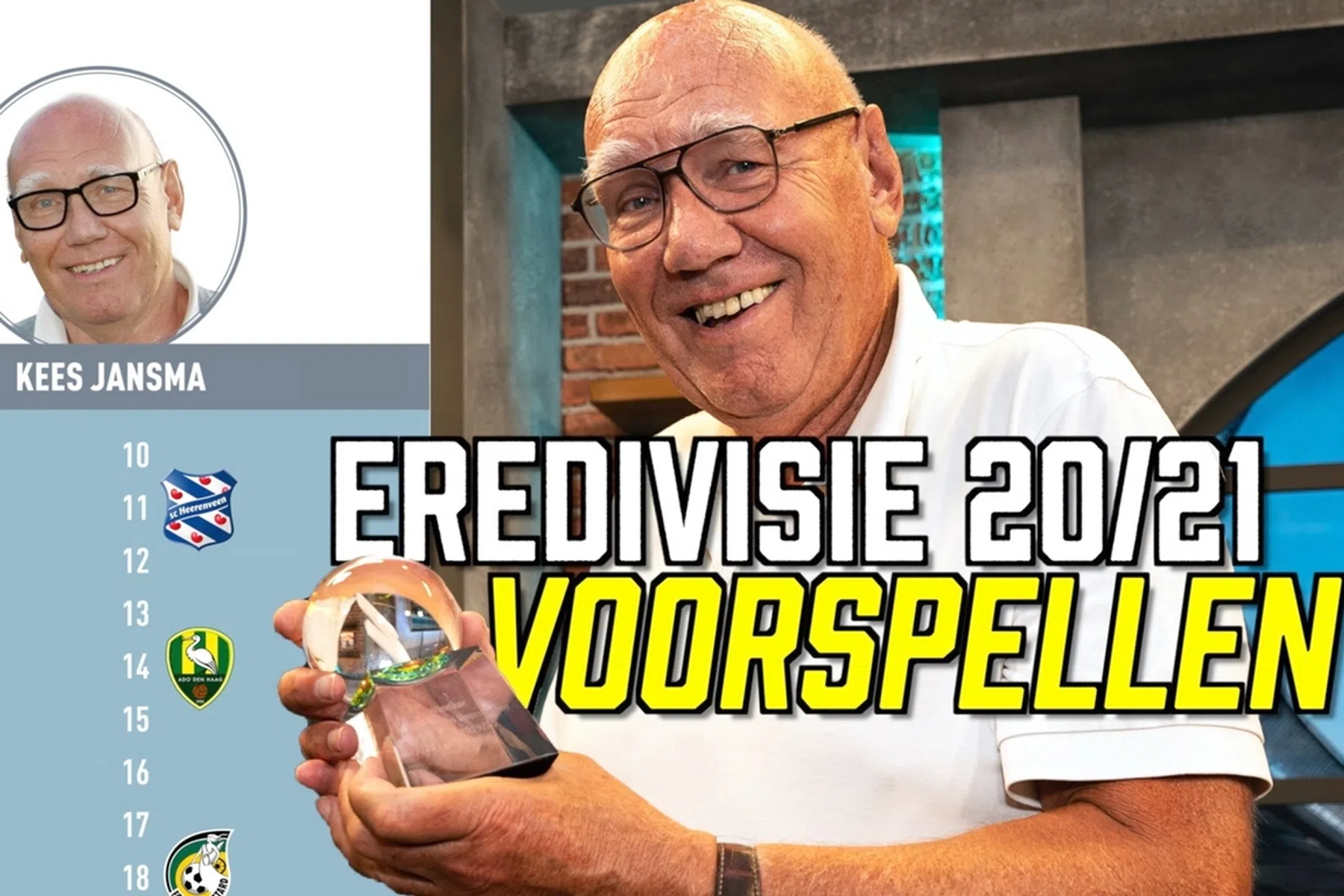 Meestervoorspeller Jansma: 'Ik denk dat het spannender dan ooit wordt in de top'