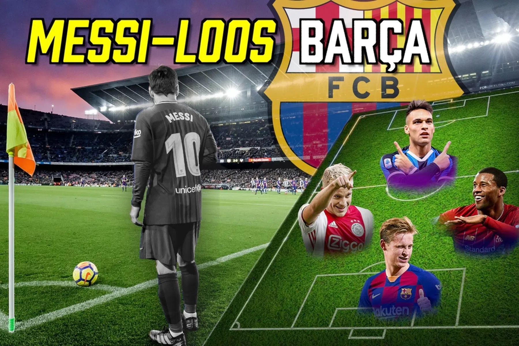 Barça zonder Messi: 'Interesse in Wijnaldum en Van de Beek is heel logisch'