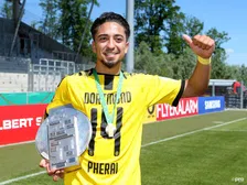 Thumbnail for article: Zelfbewuste Dortmund-huurling Pherai spreekt zijn ambities bij PEC uit