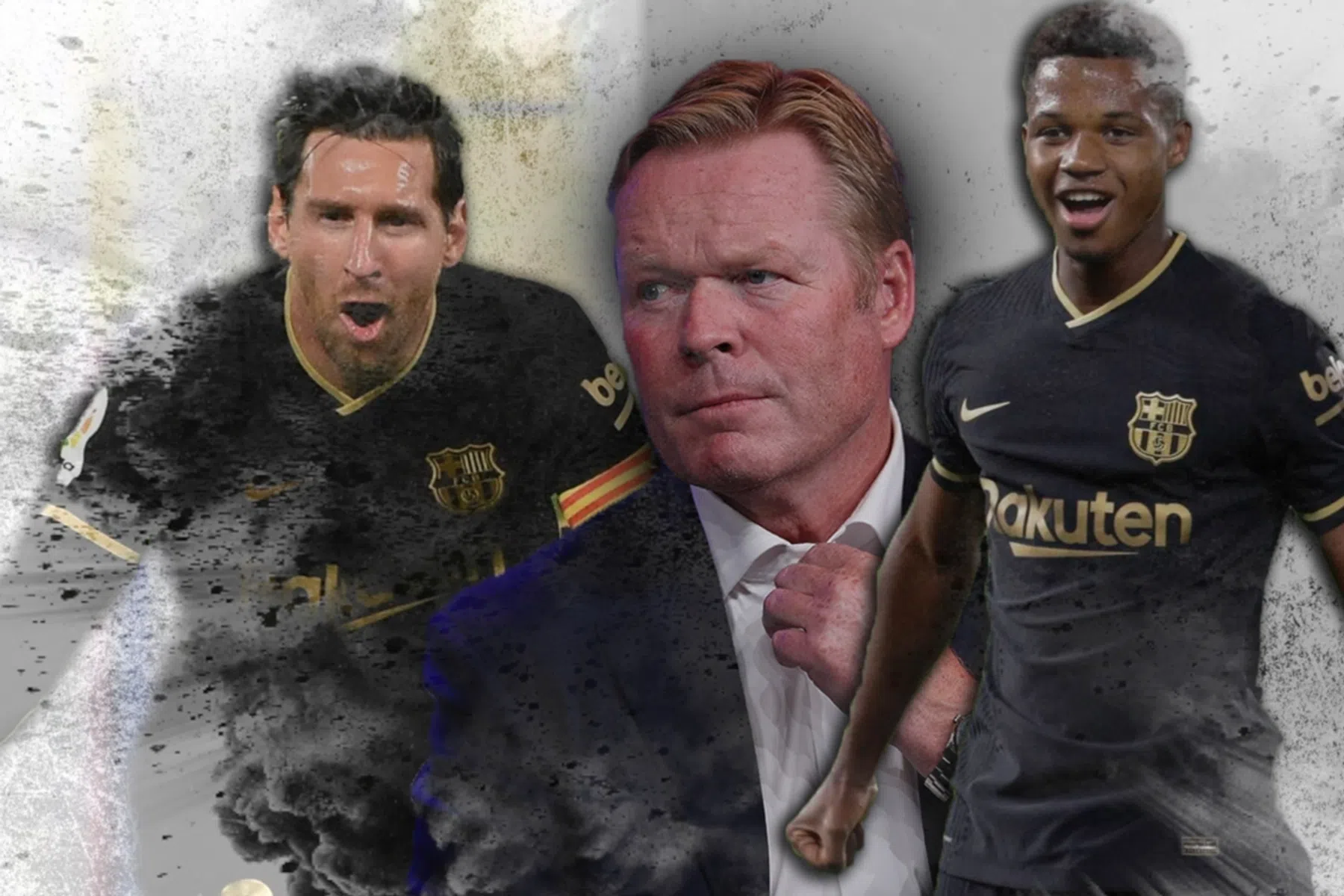 'De Jong enorm geholpen door Koeman, niet meer alle ballen op Messi'